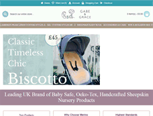 Tablet Screenshot of gabeandgrace.co.uk